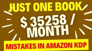 Mistakes on self publishing Amazon Kdp profitable niche