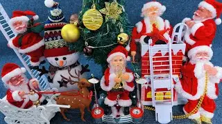 11 Minutes Satisfying with Unboxing Santa Claus Art Performance Playset ASMR | Review Toys