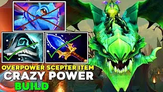 Viper OVERPOWER SCEPTER ITEM - CRAZY SHIVAS GUARD INTENSE - Dota 2 Gameplay
