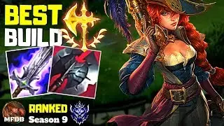 [9.6] BEST MISS FORTUNE BUILD - League of Legends (Season 9)