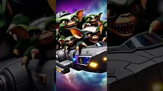 gremlins in space. time warp time machine. #retro #nostalgia #80s #90s #christmas