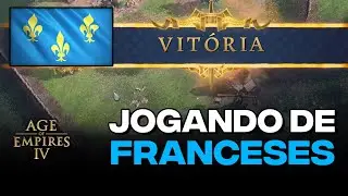 Primeiro vídeo de gameplay ranqueada no Age of Empires IV - Franceses - PT-BR
