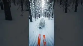 STRANGE BEAR😱 Watch This Polar Bear's Hilarious Trick #viral #funny #bear