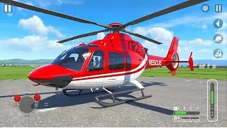 Helicopter Flight Pilot Simulator 🚁 | Open World Flight & Rescue Gameplay | Realistic 3D Game