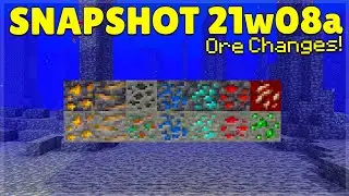РУДА MINECRAFT 1.17 ИЗМЕНИЛИСЬ? | SNAPSHOT 21W08A (новые текстуры руды)