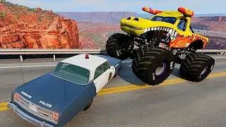 Monster Jam Zombie Chaos: Insane Ramp Stunts & Jumps!