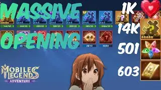 Massive Opening + Hero Upgrading😶😮