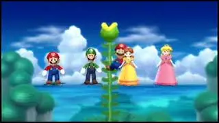 Wii マリオパーティ９（Mario Party 9） ガーデンバトル（garden battle）　つよい（strong）　　IOHD0811