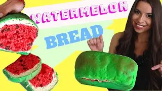 HOW TO MAKE WATERMELON BREAD DIY...... 👌😺