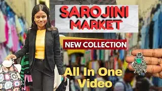 Sarojini Nagar Market Delhi Latest Collection | In one video all cover #trending #minivlog #viral 