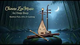 Sky Heal Your Soul with Deep Sleep Music Chinese Instrumental 🌿 Guzheng & Erhu Peaceful Night Sounds