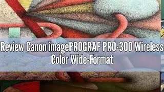 Review Canon imagePROGRAF PRO-300 Wireless Color Wide-Format Printer, Prints up to 13