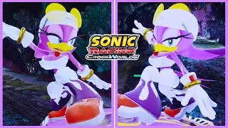 💟 Enhanced Proportions Wave + Voice Replacement! Sonic Racing: CrossWorlds 4K