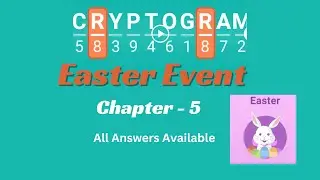 Cryptogram Easter Event Chapter 5 Answers | Complete Solution Guide