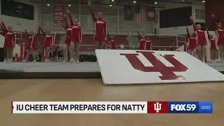 'Surreal': IU's cheer squads preparing for football championship, cheer championship at the same tim