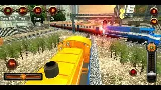 Train Racing Games 3D 2 Player || Euro Train Racing 2019