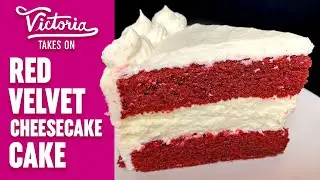 Red Velvet Cheesecake Cake
