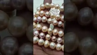 Original Fresh water Pearl Beads 11mm 15 inch #pearl #originalpearl #pearlnecklace #moti #pearlmala