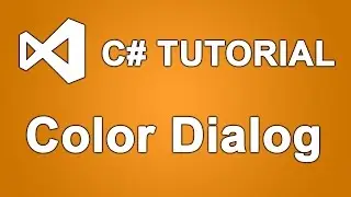 C# Tutorial - ColorDialog