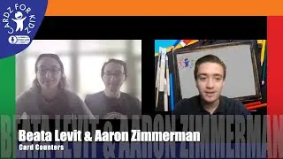 Cardz For Kidz Podcast Ep 10: Beata Levit & Aaron Zimmerman (Card Counters)