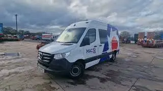 2022 Mercedes Benz Sprinter 315 Progressive Cdi Van, Entered into Prees Truck Auction