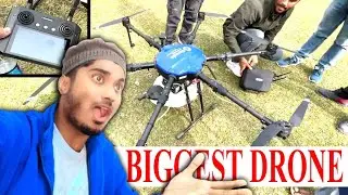 Aaj humare Pass Hai ek Big Drone || Biggest Drone || Agricultural Drone