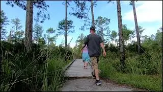 Hiking at Conservation Park in Panama City Beach
