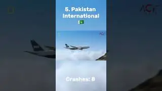 Top 5 Airlines With The Most Crashes. 😥