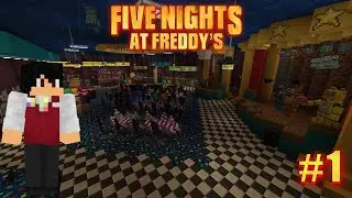 J'ai construit la pizzeria du film FNAF dans Minecraft (Partie 1)