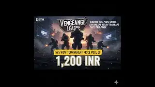 5v5 Wow mode tournament Cash prize 1.2K #pubgtamil​ #tamillive​ #tamil​ #tamil#bgmilive#pubglive