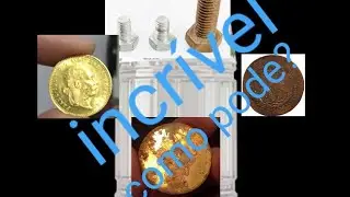 vejam como limpar moedas, incr&iacute;vel