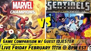 Marvel Champions & Sentinels of the Multiverse (and other games) - Comparison Discussion