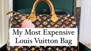 Моя самая дорогая сумка Louis Vuitton: Watercolor Aquarelle Richard Prince Speedy 35