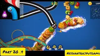 Worms Zone .io Hungry Snake gameplay walkthrough part 20.4 #snake #snakewormazone #games #gameplay