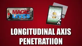 Longitudinal Axis Penetration by Astor Magic | Card Through Note