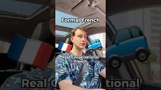 Formal French to REAL spoken French&hellip; when it&rsquo;s hot in the car 🚙🇫🇷