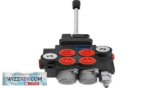 VEVOR Hydraulic Valve 2 Spool Hydraulic Joystick Control Valve 11gpm Hydraulic Directional
