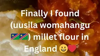Finally!!😀I found ( Uusila womahangu)Millet flour in Uk