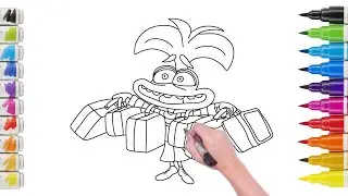 How to Draw Envy Easy | Inside Out 2 Best Moments  @DC24-7