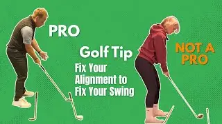 Golf Tip Fix Your Alignment to Fix Your Swing 6 Second Practice Drill