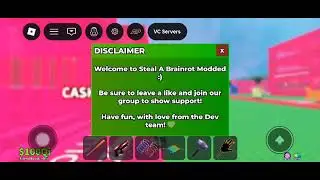 STEEL A BRAINROT IN MOD IN ROBLOX 