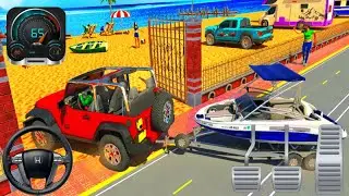 Camper Van Beach Resort Truck Simulator Car Drivung Game Play Androide Driving Gamplay #1