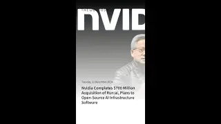 Nvidia's AI Dominance: $700M Acquisition and Robotics Bet for 2024-2025