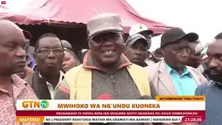 Hope as Land Issues Get Resolved in South Ngariama, Mwea in Kirinyaga County.