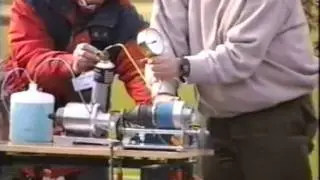 Kurt Schreckling running his turbo-prop at the 1997 GTBA.wmv
