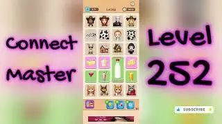 Connect Master Level 252 Walkthrough | Match Puzzle Game 🔗🧩 | SolutionGuruji