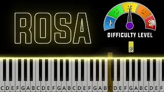 Rosa (Evoca&ccedil;&atilde;o) - Pixinguinha | MEDIUM Piano Tutorial + Sheet Music (PDF)
