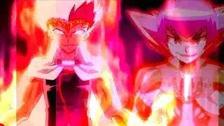 RYUGA V.S. DAMIAN [BEYBLADE Metal Masters] ANIME Battle