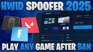HWID Spoofer 2025 - Remove ANY Hardware Bans (Full Guide)