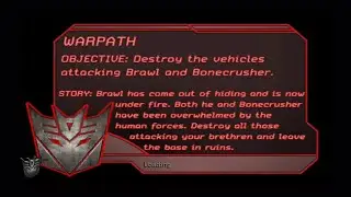Mission - Warpath || Transformers - The Game || Complete Mission Gameplay.